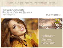 Tablet Screenshot of gchangdds.com